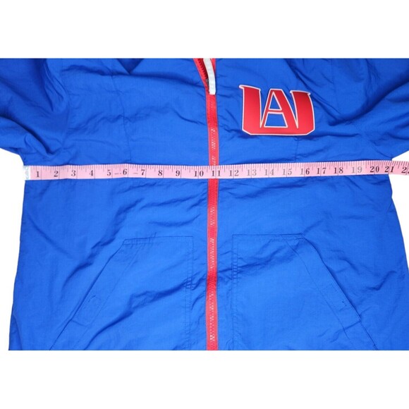 My Hero Academia UA High Full Zip Hooded Jacket Sz Small Funimation Windbreaker - Picture 9 of 16